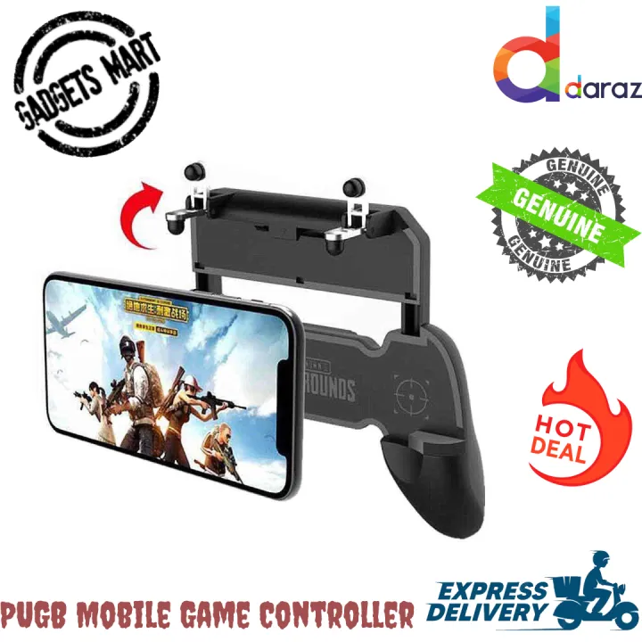 PUBG Mobile Joystick Gamepad Metal L1 R1 Button All-in-One Mobile Game Controller Free Fire PUGB for Android iPhone 6 7 8 plus