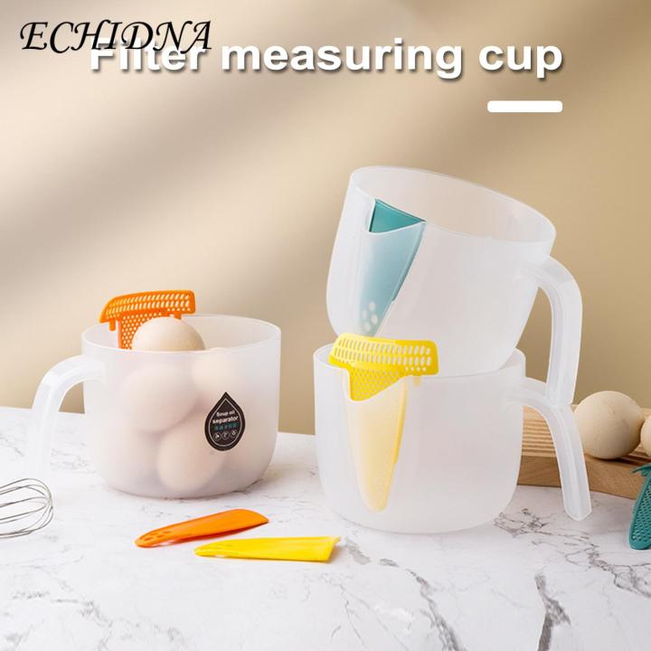 Liquid Mixing Scale Egg Beating Cup Clear Scales Egg Liquid Mixing Measuring Bowl | Daraz.lk
