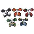 5Pcs Magic Flying Out Butterfly Surprise Magic Props Mystical Trick Toys. 
