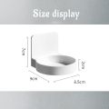 Multifunctional Bathroom Wall-Mounted Storage Rack / Automatic Hand Sanitizer Bottle Holder Base Sauce Condiment Rack. 