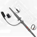 2 Pack Universal P6100 Oscilloscope Probes 100MHz, Oscilloscope Clip Probes 1X 10X with Parts. 