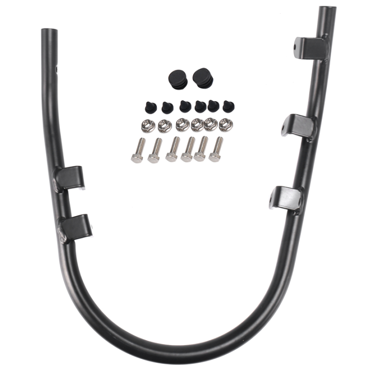 Motorcycle Front Rail Mudguard Fender Guard Rack for Vespa (Black ...