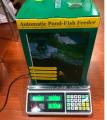 Automatic Pond Fish Feeder Fish Food Dispenser Digital Aquarium imer Feeder with LCD. 
