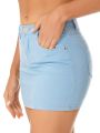 Womens Fashion Denim Miniskirt Solid Color Mid Waist Pencil Short Skirts Streetwear Raves Party Outfit Ladies Party Clubwear. 