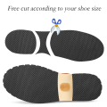 Wearable Shoe Pads Noise reducing Self Adhesive Non slip Sole Stickers Mute Cushion Anti slip Insoles for Footwear Maintenance Shoe Unisex Use Walking Comfort Safety Improvement. 