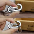 Carabiner Outdoor Tool Portable Hanging Hook Stainless Steel Buckle Quick Buckle Keychain Key Ring. 