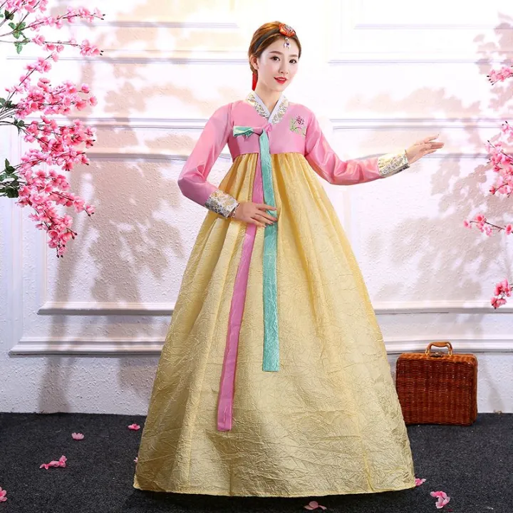 New%20Spring%20and%20Summer%20Daily%20Work%20Hanbok%20Korean%20Ancient%20Costume%20Dancing%20Dress%20Korean%20Clothing%20Da%20Changjin%20Hanbok%20Women%20-%20Image%204