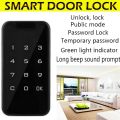 Electronic Smart Digital Electronic Door Lock Fingerprint Press Password Keyless Keypad. 