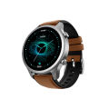 NoiseFit Halo Smartwatch Metallic Build, BT Calling, 1.43" AMOLED Display, AOD, Gesture Controls. 