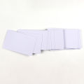 10pcs/lot PVC PLASTIC Blank ID Card without Chip Card thin CR80 Available for Card Printer. 