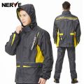 NERVE Motorcycle Raincoat Jacket Waterproof Suit Windproof Biker Raincoat Pants Motocross Impermeables With Reflective Clothing. 