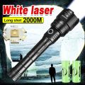 New Super Flashlights Torches Ultra Powerful Flashlight USB Recharge Flash Light 12000MAh LED Flashlight Zoom Tactical Lantern. 