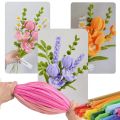 25pcs 30cm Pipe Cleaner Chenille Stems Twist Sticks Hand Craft Flower Sticks Handmade Colorful Sticks DIY Craft Stick. 