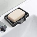 Sink Silicone Tray With drain Soap Sponge Storage Holder Countertop Sink Scrubber Brush Soap Storage Rack Kitchen Organizer. 