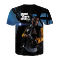 2022 New Grand Theft Auto Game GTA 5 Boys Summer T Shirts Cool GTA5 TShirt Colorful 3D Print T-shirt Tee Shirt Funny Tops. 