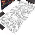 Black And White Art Large Mouse Mat XXL Office Mousepad Big Gamer Mousepads 1000x550 Rubber Keyboard Mats Desk Pad HD Mouse Pads. 
