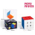 MoYu Meilong MF9128 3x3x3 Smooth & Speed Rubik Cube - 48 Magnetic pieces Cube 3x3x3 Speed cube Moyu magic cube Professional Magnetic 3x3x3 Cube - 3.47s Upgraded Magnetic Speed Cube. 