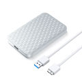 ORICO HDD Enclosure 2.5 Hard Drive Case Sata to USB 3.0 5Gbps 4TB HDD SSD Enclosure Support UASP External Hard Disk Box (2520U3). 