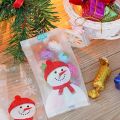 50Pcs  Plastic Gift Bags Cookie Candy Biscuit Packaging Bag For  Decoration. 