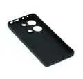 BLKNAIM 4in1 For Xiaomi Redmi Note 13 4G/ Redmi Note 13Pro 4G Phone Case Soft Silicone Phone Case+Ceramic Membrane tempered glass+Lens Film+Back Cover. 