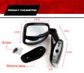 Feelitson Car Front Fender Wide Angle Mirror Universal Bonnet Mirror For All Cars. 