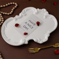 DIY European Style Relief Jewelry Dish Mold Silicone Mold For Crystal Cement Resin Tray Crystal Concrete Resin Mold For Home Decor Silicone Mold For Vintage Lace Tray DIY European Style Relief Jewelry Storage Dish Mold. 