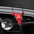 1Pcs Car Mobile Phone Holder Vent Clip Mount Stand For Nissan Qashqai Juke Pulsar Sentra Altima Patrol Micra Rogue Almera Versa. 