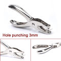 3mm Single One Hole Hand Held Paper Puncher Cardmaking Handicraft Tool DIY ANLAN. 