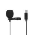 Jh-042 Type-c Lavalier Microphone. 