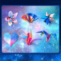 6x6 50 Kids Folding Scrapbook Sheets & Grown-ups School Arts Easy Premium Paper For. 