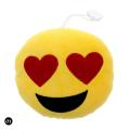 Hittime 15CM Soft Emoji Yellow Round Cushion Emoticon Stuffed Plush Toy Pillow #253729. 