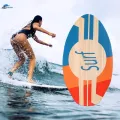 Skimboard Surf Board 35 Inches Shallow Water Standing Wooden Skim Board Small Surfboard for Adults. 