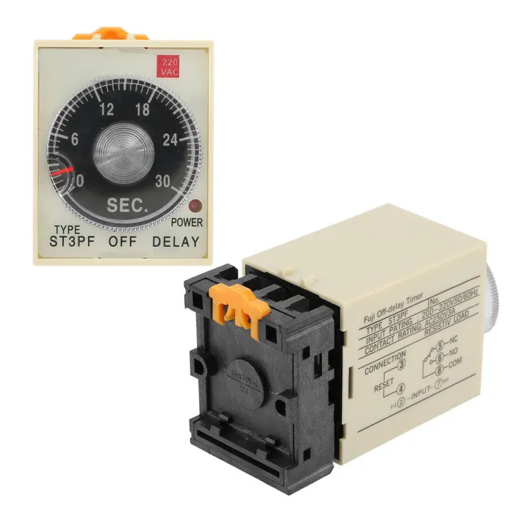 %E3%80%90FOOT%20SOFA%E3%80%91%5BQuality%20assurance%5D%200-30s%20Power%20Off%20Delay%20Timer%20Relay%20Knob%20Delay%20Time%20Relay%20Control%20Time%20Relay%20with%20Base%20AC%20220V%20ST3PF%20-%20Image%208