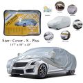 Sunback Car Cover, Sedan Protection Cover Breathable 2 Layer for Basic Protection Windproof Dust Proof Scratch Resistant  Full Cars Covers. 