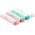 4Pcs Silicone Earphone Cable Winder Desktop Data Line Wire Cord Holder Organizer. 
