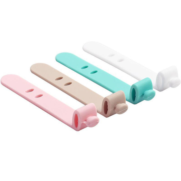 4Pcs%20Silicone%20Earphone%20Cable%20Winder%20Desktop%20Data%20Line%20Wire%20Cord%20Holder%20Organizer%20-%20Image%207