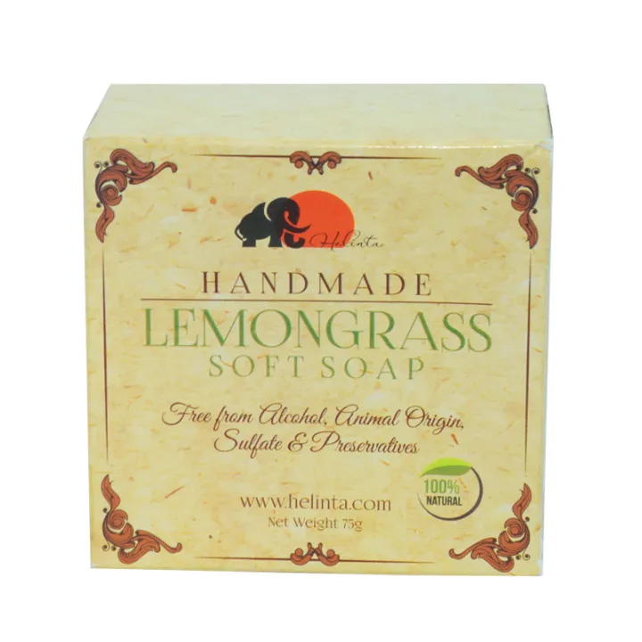 Helinta Lemongrass Handmade Soap 75 g