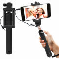Selfie Handheld Extended WIRED Monopod UNIVERSAL FIT for iPhone 6 6s Plus SE Galaxy S7 S6 Edge Note 5 9 Stick mobile accessories. 