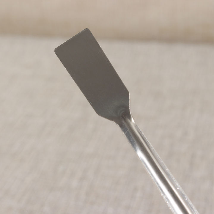 20cm Length Double End Reagent Stainless Steel Lab Sampling Spoon ...