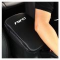 【white】 Carbon Texture Pu Car Center Console Arm Rest Seat Box Vehicle Protective Car Styling For Kia Niro. 
