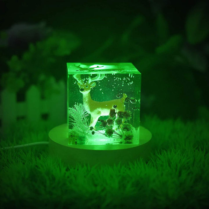 4%20inch%20Round%20Display%20Pedestal%20Led%20Lights%20Display%20Base%20Crystal%20Wooden%20Lighted%20Base%20Stand%20for%20Glass%20Acrylic%20Resin%20Art%20Gift%20for%20Women%20-%20Image%208