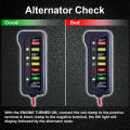 12V Car  & Alternator Tester - Test  Condition & Alternator Charging (LED indication). 