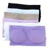 Women%20Solid%20Color%20Padded%20Tube%20Top%20Bandeau%20Strapless%20Bra%20Brassiere%20Chest%20Wrap%20-%20Image%205