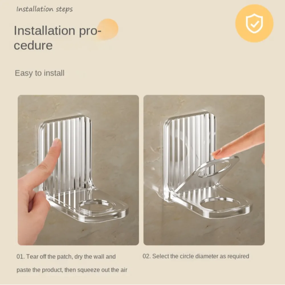 Cleaning Detergent Rack Wall Mounted Bottle Rack Adjustable Non-rust ...