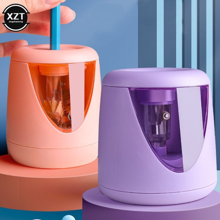 Automatic Electric Pencil Sharpener Multi-function Heavy Duty Usb Mechanical School Primary Students Children Stationery Gift Ne