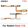 Dengfeierru Power On Off Button sound volume Flex Cable For Xiaomi High Quality Redmi Note 10 10s 11 11s Pro 4G 5G Repairing Parts. 