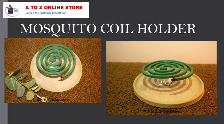 6 Pcs -Mosquito Coil Holder