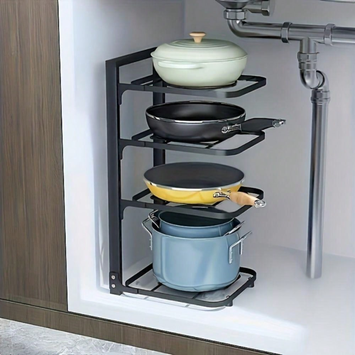 1pc%20Kitchen%20Pot%20Storage%20Storage%20Rack,Kitchen%20Stainless%20Steel%20Pot%20Storage,Multi-Layer%20Household%20Cabinet%20Rack,%20Kitchen%20Supplies%20-%20Image%205