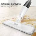 Healthy Spray Mop with Removable Washable Cleaning Microfiber Cloth and Integrated Water Spray Mechanism. 