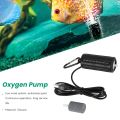 Usb Mini Aeration Pump Air Pump Aquarium Aerator Ultra Quiet Mini Fish Tank Go Fishing Oxygen Pump ——Black. 